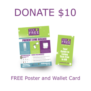 Donate $10 for a free poster and wallet card