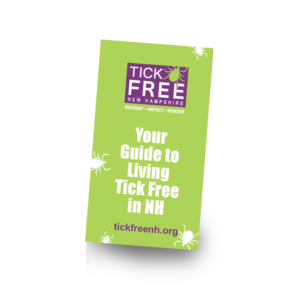 Your guide to living tick free in NH. Wallet card.