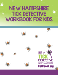 Tick Free NH Tick Detective Workbook for Kids (cover image)